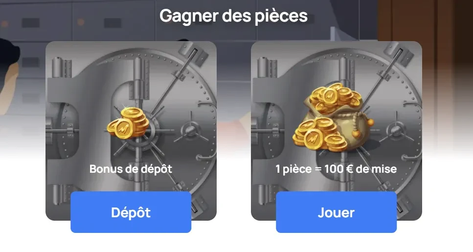 Boutique à points de Millionz Casino